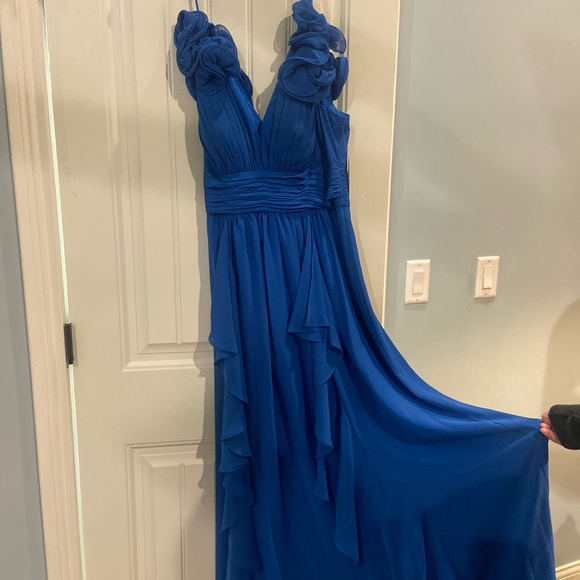 Eliza J Royal Blue Maxi Dress - Picture 4 of 4